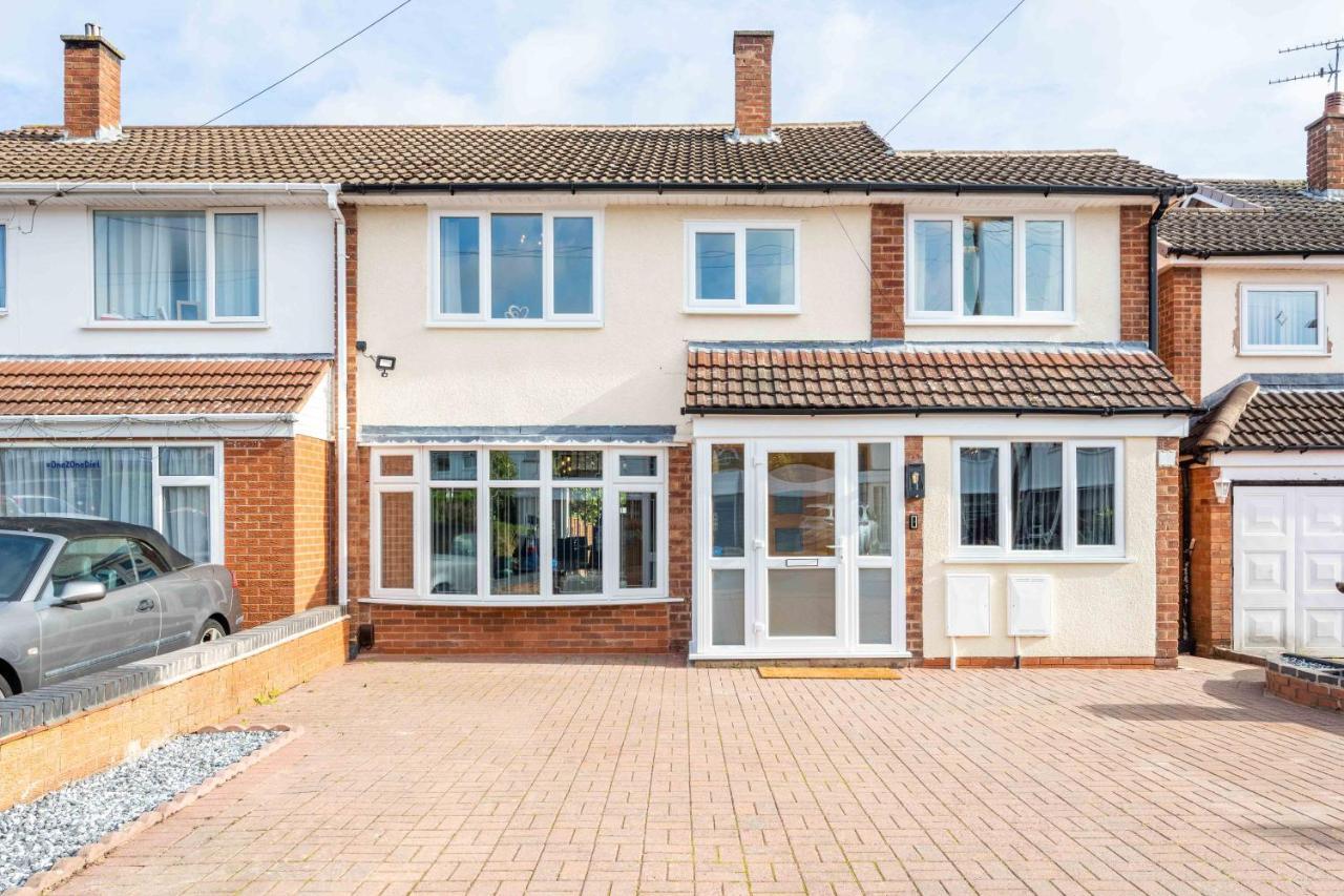 The Oaklands - Luxury Spacious 6-Bed, Near Solihull, Birmingham City, Jlr, Nec, Airport, Resorts World, Hs2 Exterior foto